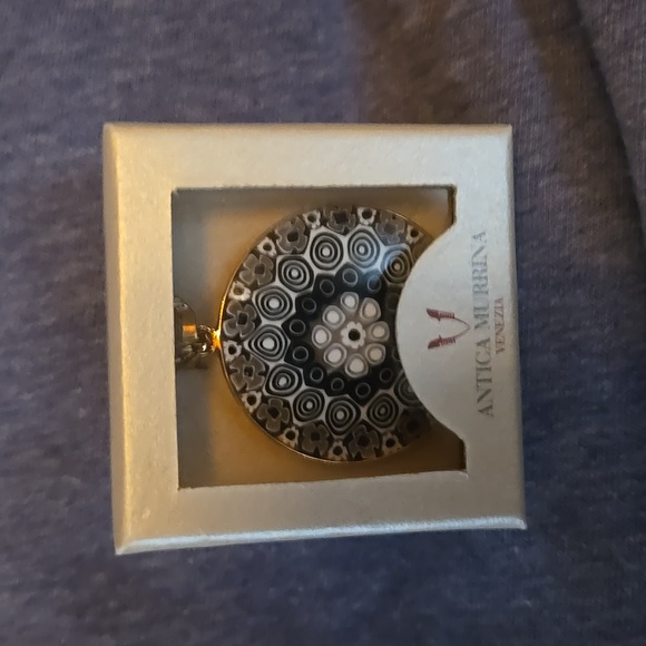 Antica Murrina Venezia, Millefiori, Murano Glass Artisan Pendant in original Box - Picture 5 of 6